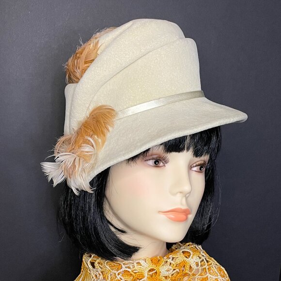 Vintage Mid Century Hat by Chevalier - Picture 2 of 8